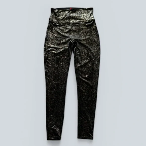 SPANX Metallic High Rise Leggings - Picture 3 of 6